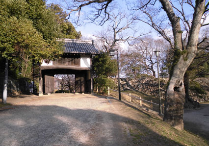 福岡城名島門